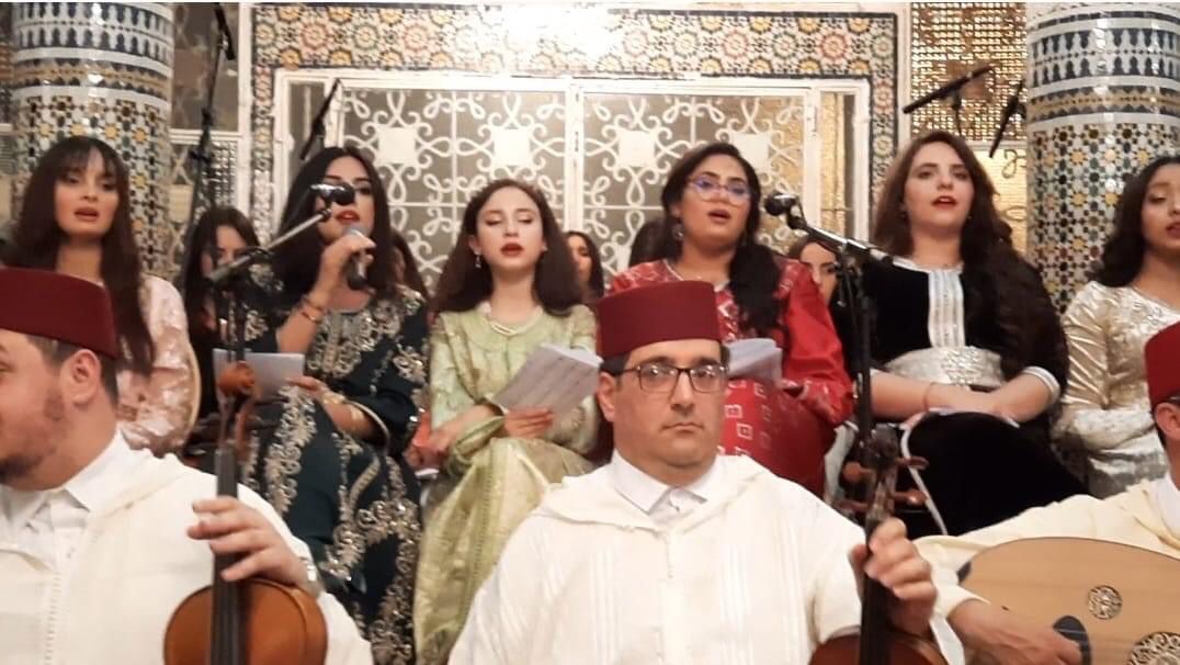 La artista Elisabetta Marcora comienza su programa de formación en música andalusí con Maitre Amin Chaachoo en Tetuán, Marruecos